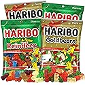 2 Christmas Gummy Bears, 2 Sweet and Sour Reindeer Gummies, Assorted Flavors, Sharable Bags, Sweet Christmas Treat, 4 Ounces (Pack of 4)