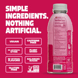 COCO5 Cherry Coconut Water (12 Pack) - Natural Electrolyte Sports Hydration, 50% Less Sugar, Bold Cherry Flavor, Non-GMO, Gluten Free - 16.9 fl oz