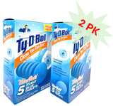 Ty D BOL Toilet Cleaning Tablets with Continuous Blue Spruce Scent keeps Toilets Smelling fresh and clean 10 tabs (2-5 Count Packs) (Blue Spruce)