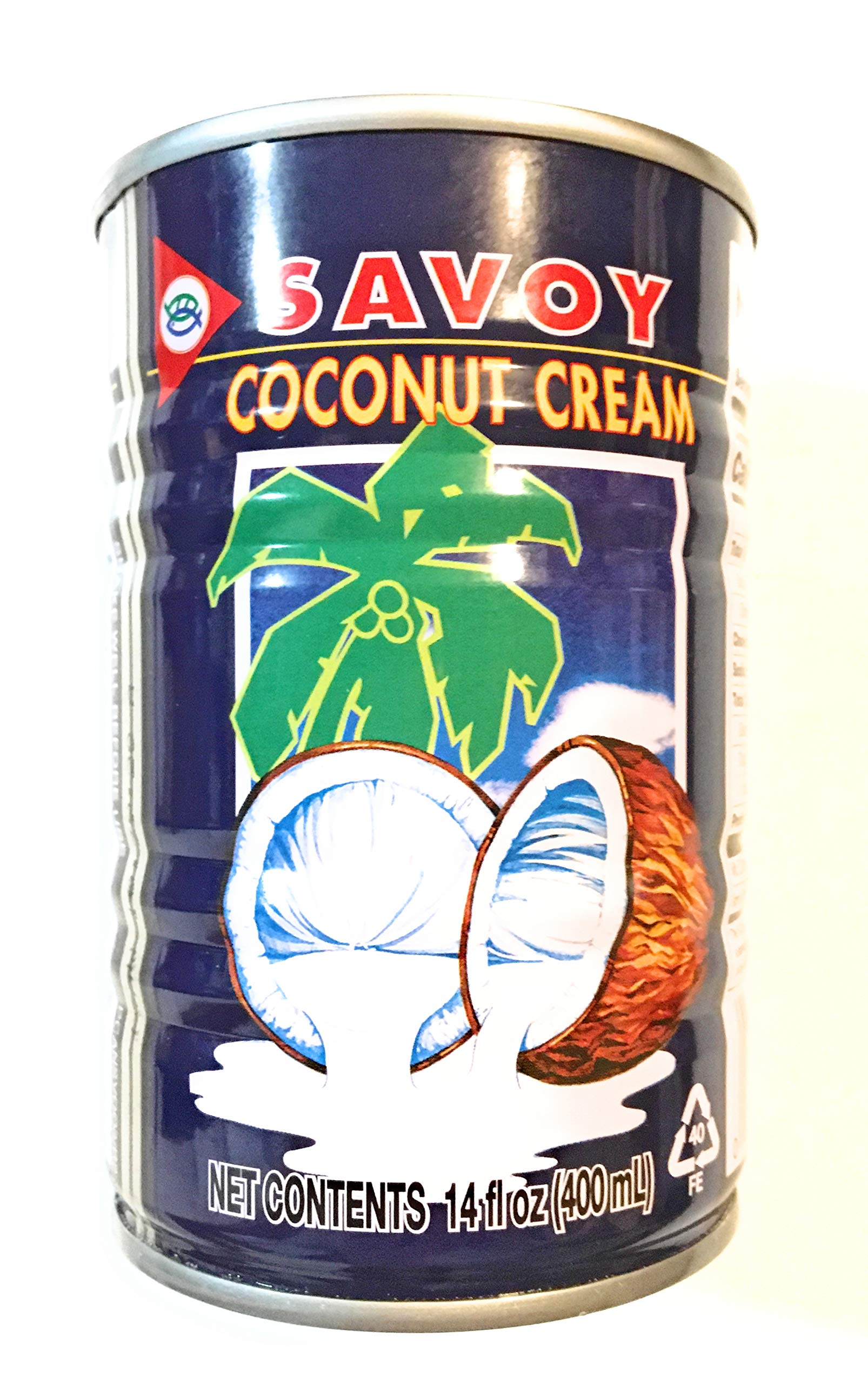 2 Pack Savoy Coconut Cream 14 Fl Oz Each