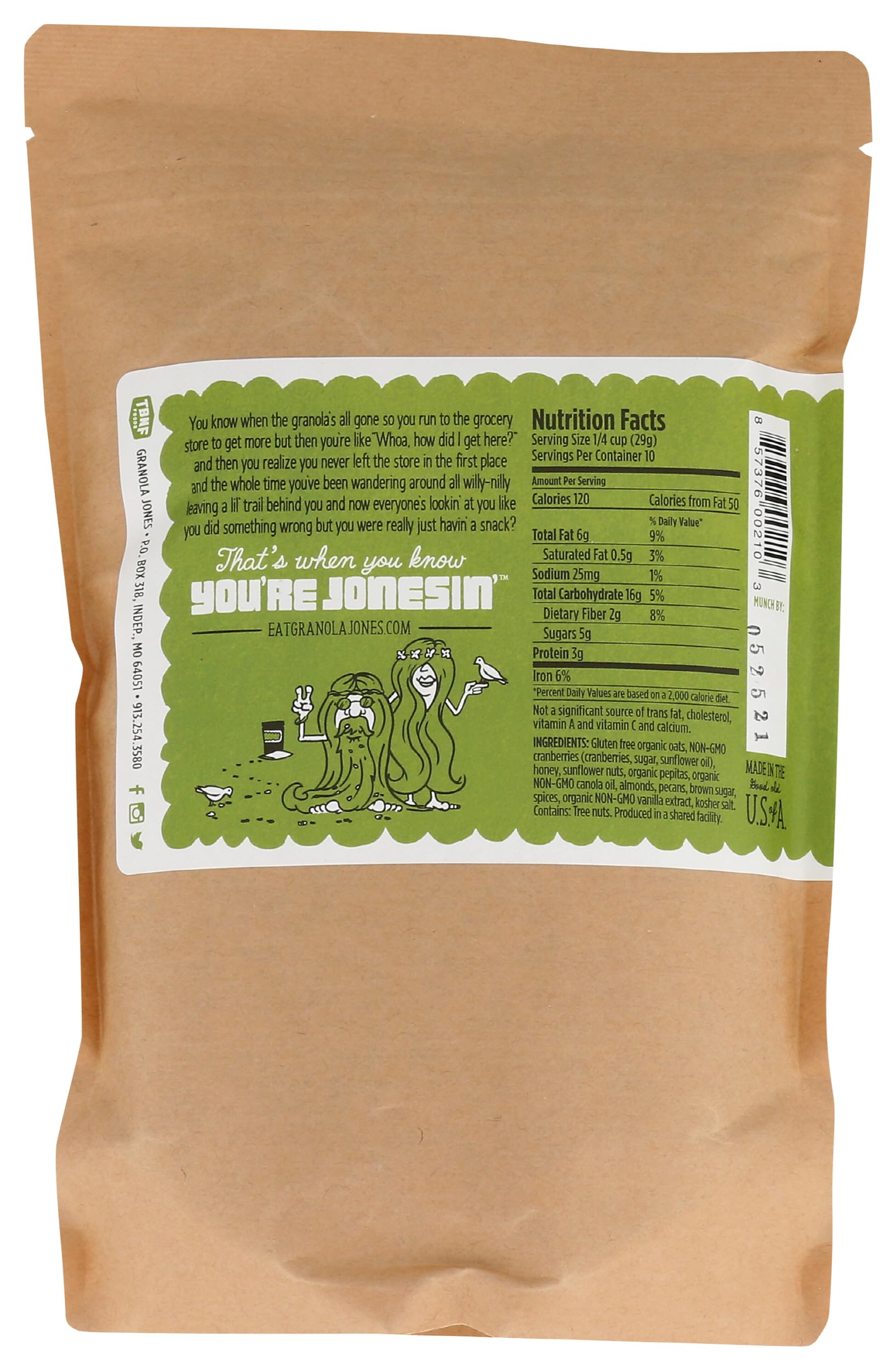 Granola Jones, Granola Gateway, 10 Ounce