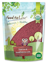 Food to Live Organic Blueberry Juice Powder, 2 Pounds - Non-GMO, Unsulfured, Raw, Vegan, Bulk, Great for Juices, Smoothies, and Instant Breakfast