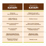 Hastel Premium Baked & Shredded Kataifi Pastry, 7 oz (200 g), Perfect for Dubai Chocolate Pistachio Bars, Traditional Knafeh, Kadaifi for Milky