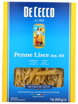 De Cecco Pasta, Penne Lisce, 16 Ounce