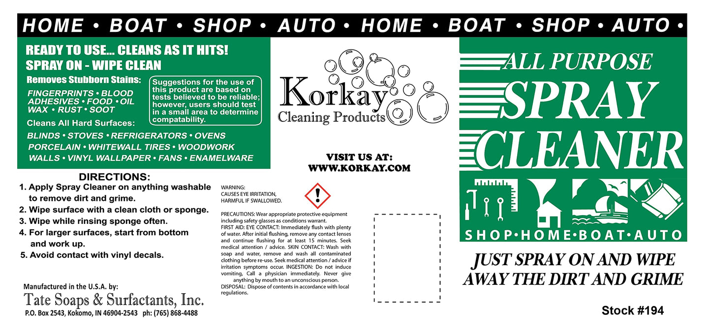 Korkay All purpose spray cleaner