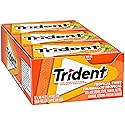 Trident Sugar Free Tropical Twist Gum Superpak, 12 Pack (14 Pieces Each) {Imported from Canada}