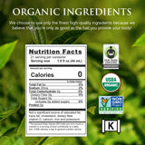 Third Street Chai Organic Unsweet Black Tea Concentrate 6-Pack, 32 Fl. Oz., Premium, Rich and Smooth Taste, Beverage Concentrate 7:1, Vegan, Gluten