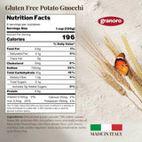 Granoro Gluten Free Potato Gnocchi No.471, Italian Potato Dumpling Pasta with Corn & Rice Flour, Soft Traditional Gnocchi Pasta, 1.1 lb Bags (Pack