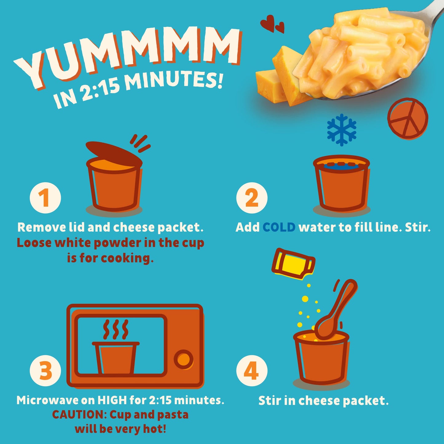 Annies Homegrown Rice Pasta and Cheddar Microwavable Mac and Cheese Cup, 4.02 Ounce - 6 per case