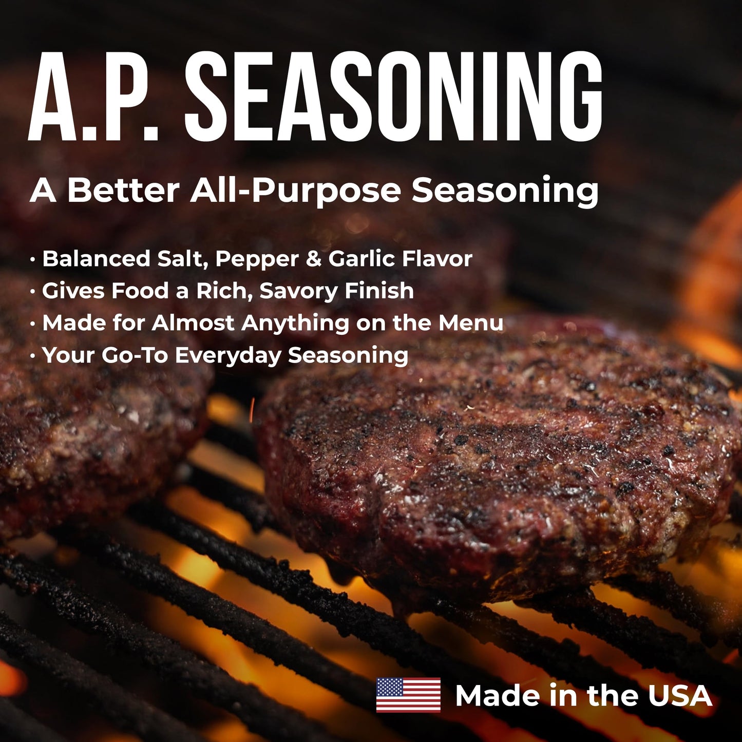 Killer Hogs AP Seasoning, Championship BBQ and Grill All Purpose Dry Rub for Beef, Steak, Burgers, Pork, and Chicken, Salt, Pepper, Garlic, 5 lb Bag