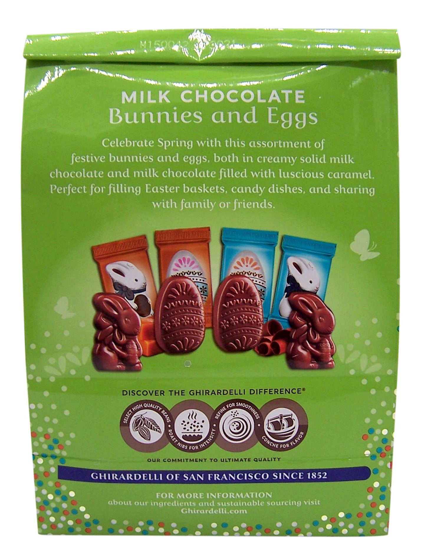 Ghirardelli Milk Chocolate Bunnies and Eggs