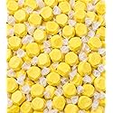 Banana Salt Water Taffy Soft Chewy Candy Classic Banana Flavor, 1.5 lbs of Individually Wrapped Bulk Old Fashioned Boardwalk Treat