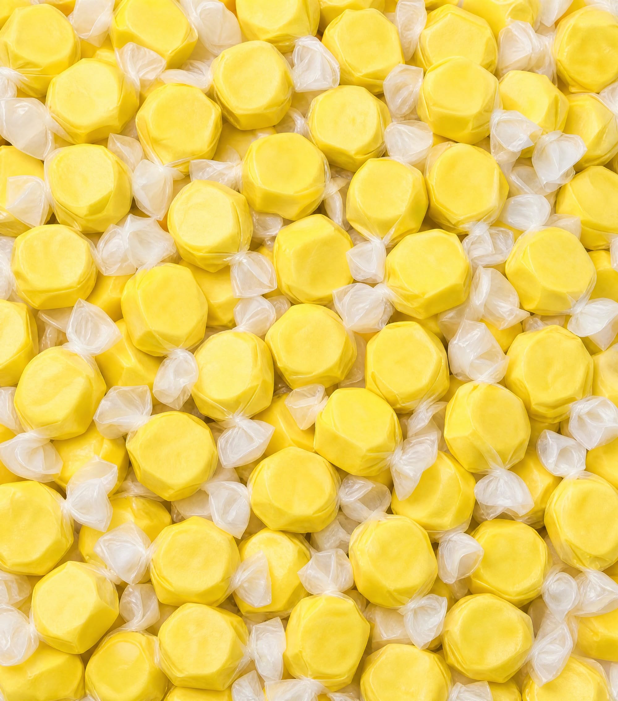 Banana Salt Water Taffy Soft Chewy Candy Classic Banana Flavor, 1.5 lbs of Individually Wrapped Bulk Old Fashioned Boardwalk Treat