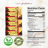 ChocoPerfection Sugar Free Dark Chocolate Mini Bars - European Style Chocolate Keto Friendly, Gluten Free Vegan, Fiber Rich Low Carb Chocolate Snack