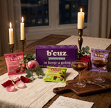 B'cuz Granola Bites Variety Pack, Cherry Pistachio, Strawberry Mallow & S’mores, Gluten Free, Dairy Free, Vegan, Kosher Snacks, On-the-Go Breakfast