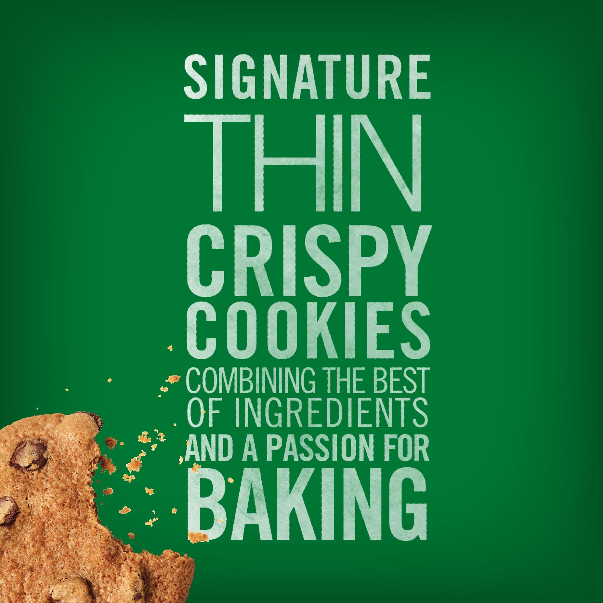 Tate's Bake Shop Mint Chocolate Chip Cookies, 6.5 oz