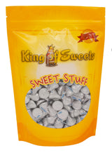 Milk Chocolate Drops 1 Pound Individually Wrapped Candy Gluten-Free in a Resealable Bulk King of Sweets Bag