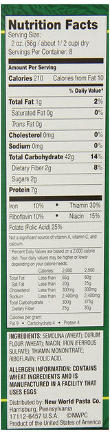 Creamette Elbo Macaroni, 16 Ounce (Pack of 20)