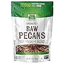 NOW Foods, Pecans, Raw and Unsalted, Halves and Pieces, Natural Source of Essential Fatty Acids, Grown in the USA, 12-Ounce (Packaging May Vary)