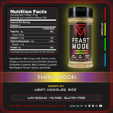 Feast Mode Flavors | Olympian Pack | 5 count | 5oz seasonings | meal prep seasoning, low sodium, no msg, gluten free, low calorie, no artificial