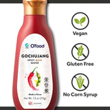 Gochujang Korean Chili Sauce [7.5 oz | Pack of 2] [Spicy Miso] - Medium Hot Squeeze Bottle | Korean Hot Pepper Paste Sauce for Bibimbap, Tteokbokki