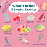 Bubs Swedish Candy Mix - Authentic Sweet and Sour Swedish Gummies - 1 Pound of Gummy Candy From Sweden - Bubs Rombs, Bubs Ovals, Big Swedish Candy