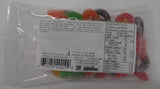 Lot of 5 Small Packs of Fruit Gummy Candy Made (Packed) in Canada, Each pack 140g(5 oz)-200g (7 oz) (Sour Teezers)
