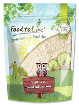 Food to Live - Jasmine White Rice, 1 Pound - Long-Grain, Raw, Vegan, Kosher, Bulk. Fluffy Texture. Perfect Side Dish. Great for Stir-Fried Vegetables, Stews, and Thai Curries