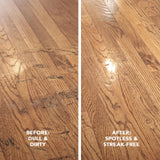Weiman Hardwood Floor Cleaner - 128 Ounce Refill - Finished Engineered Hardwood Floors