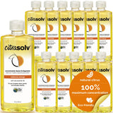 Citra Solv Concentrated Household Cleaner & Degreaser -Valencia Orange Scent 8 fl oz Safe, Effective, and Versatile Cleaning Solution, Natural