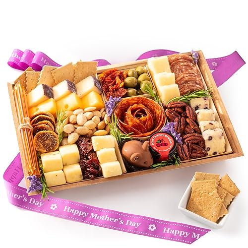 Nibble Charcuterie Mother's Day Deluxe Board for 4-5, Ready to Serve Charcuterie Board