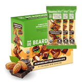Bearded Brothers Organic Vegan Energy Bars - Gluten & Soy Free, Paleo, Whole 30 | Non GMO, Low Glycemic, High Protein, Fiber (12 Count (Pack of 1)