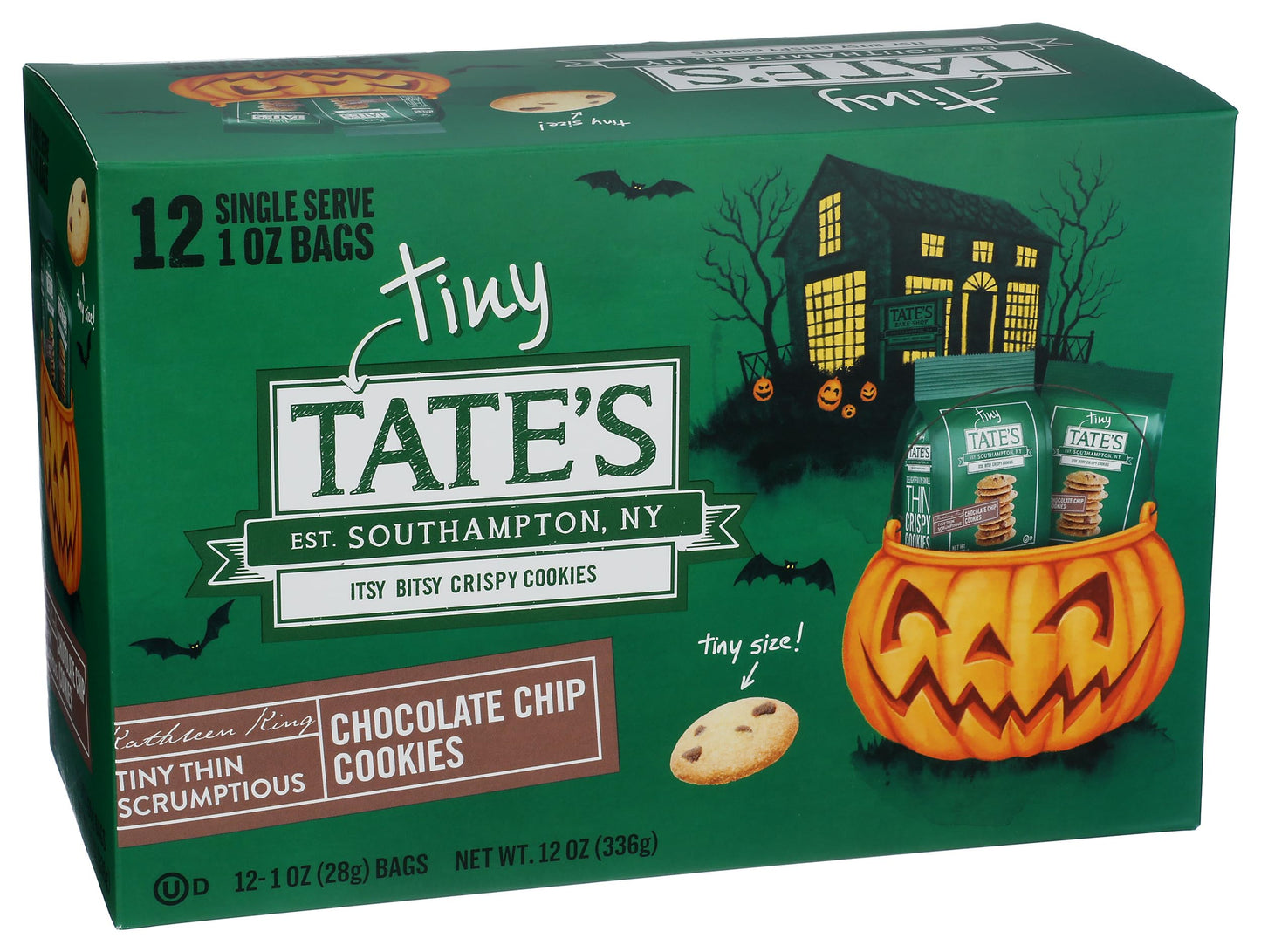 Tates Bake Shop Tiny Tate's Cookies Halloween Multipack, 12 OZ