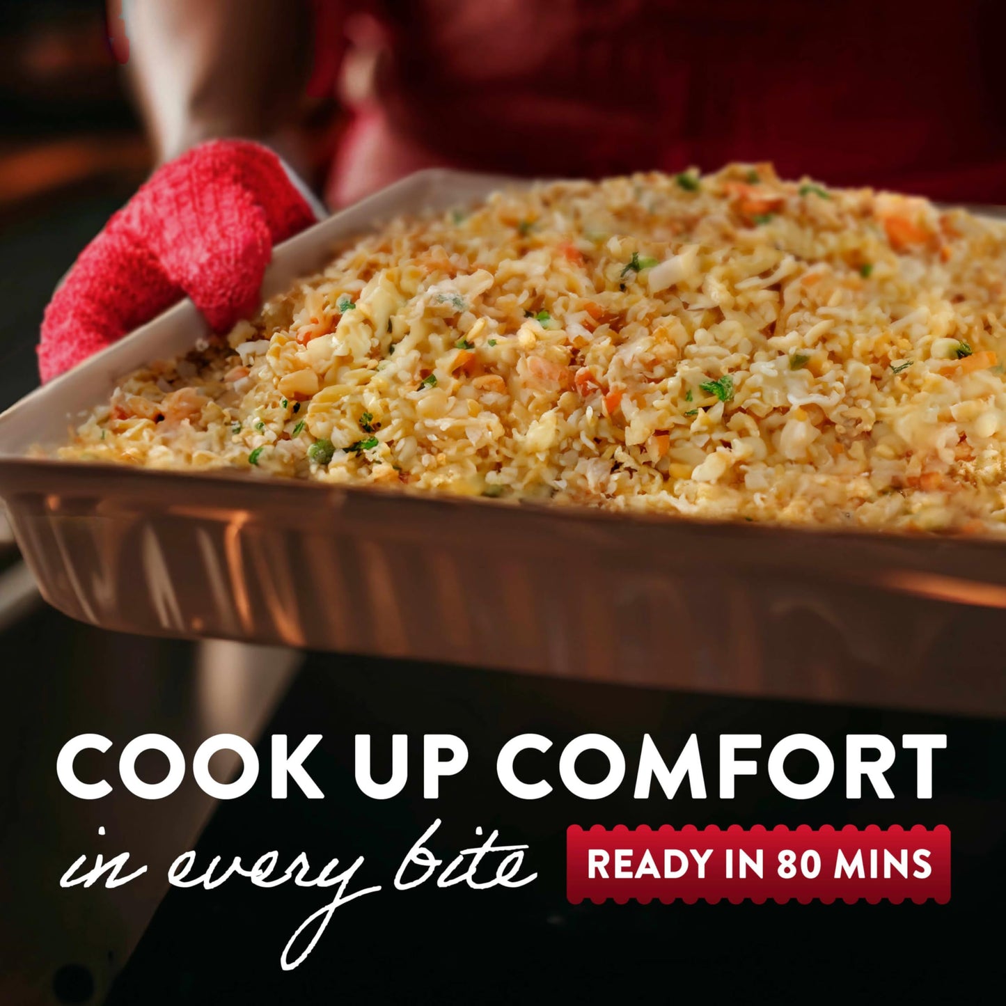 Stouffer's Grandma's Chicken And Vegetable Rice Bake, Family Size, Frozen Family Dinners