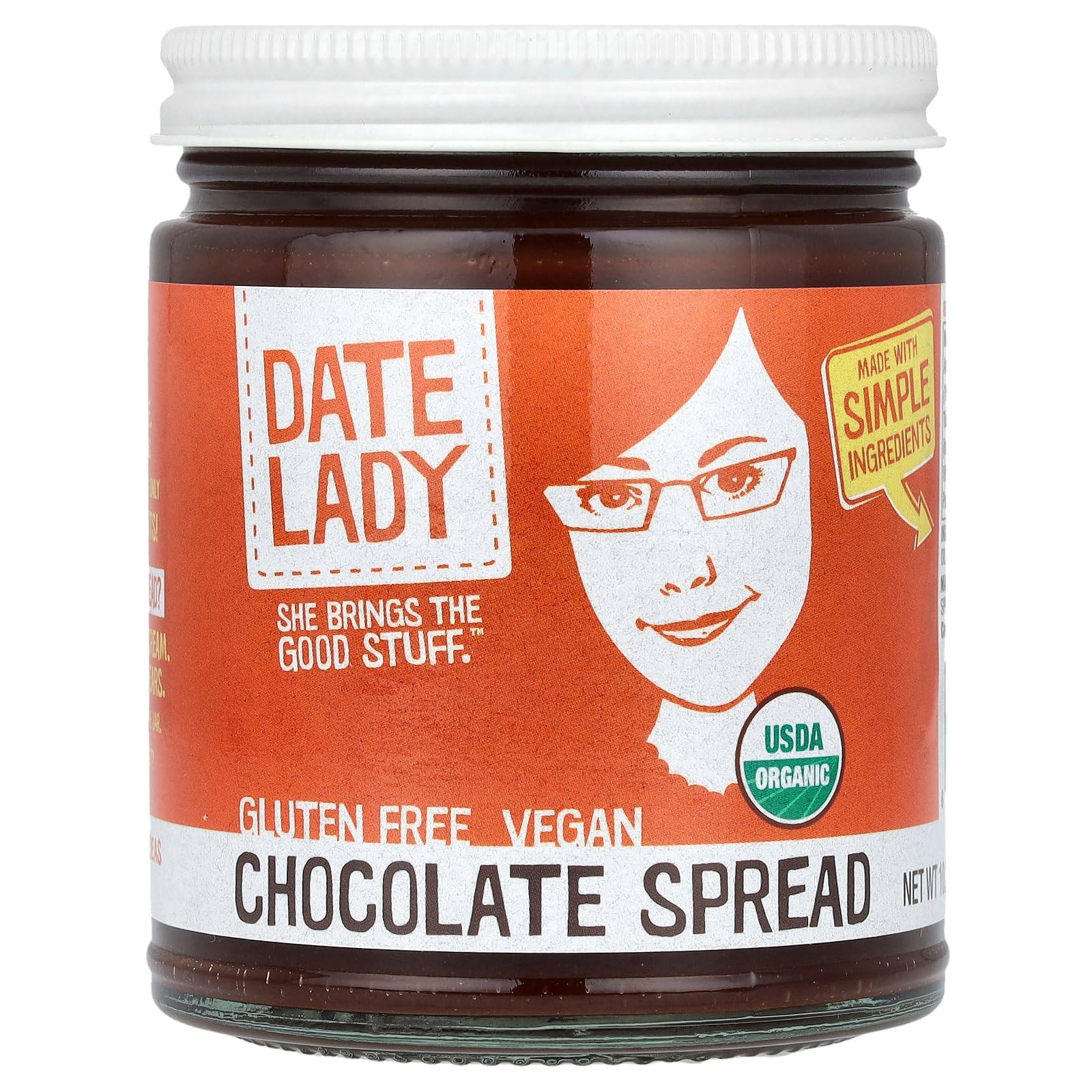 Date Lady Chocolate Spread -- 10.2 oz