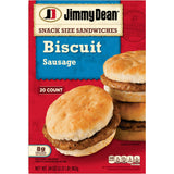 Jimmy Dean Snack Size Sausage Biscuit Sandwiches, 20 Count (Frozen)