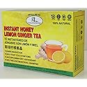 GT Instant Honey Lemon Ginger Tea, 10.58 Ounce Box (20 Tea Pouches)