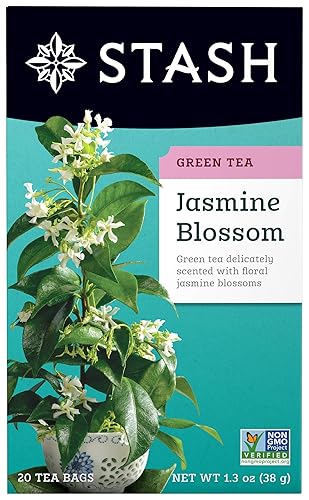 Stash Jasmine Blossom Green Tea, 18 Count (Pack of 1)