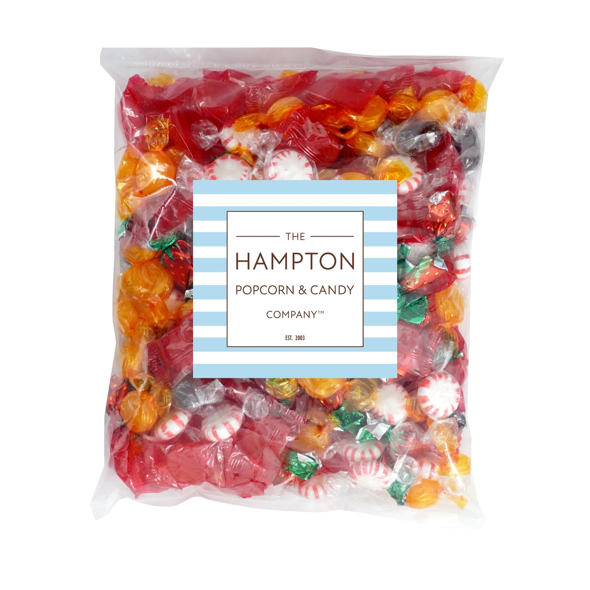 Old Fashioned Hard Candy Assortment, 1 Pound Bulk Candy (Approx. 75 pcs.), Butterscotch, Root Beer Barrels, Strawberry Filled Bon Bons, Cinnamon