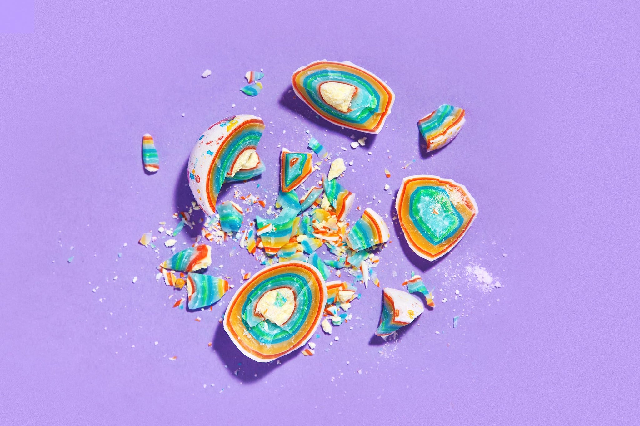 3.5-Inch World Famous Classic Giant Jawbreaker Candy | Mega Bruiser | Jumbo Jawbreakers Sucker Candy - Ideal Holiday Gift