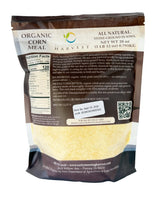 Early Morning Harvest Organic Corn Meal - Made from Non-GMO Yellow Corn - Stone Ground Corn Meal for Baking and Cooking, USA-Grown, Whole Grain