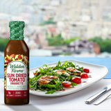 Walden Farms Sun Dried Tomato Vinaigrette Dressing 12 oz Bottle - Sugar Free 0g Net Carbs Condiment - So Tasty on Salad, Grilled Chicken, Vegetables