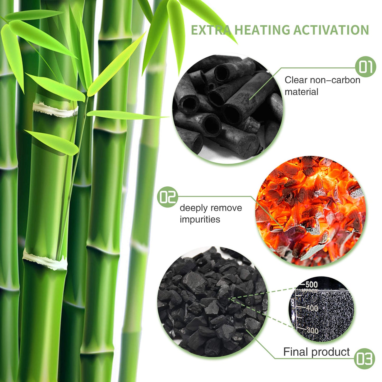 16 Pack Bamboo Charcoal Air Purifying Bag, Activated Charcoal Bags Odor Absorber, Moisture Absorber, Natural Car Air Freshener, Shoe Deodorizer, Odor
