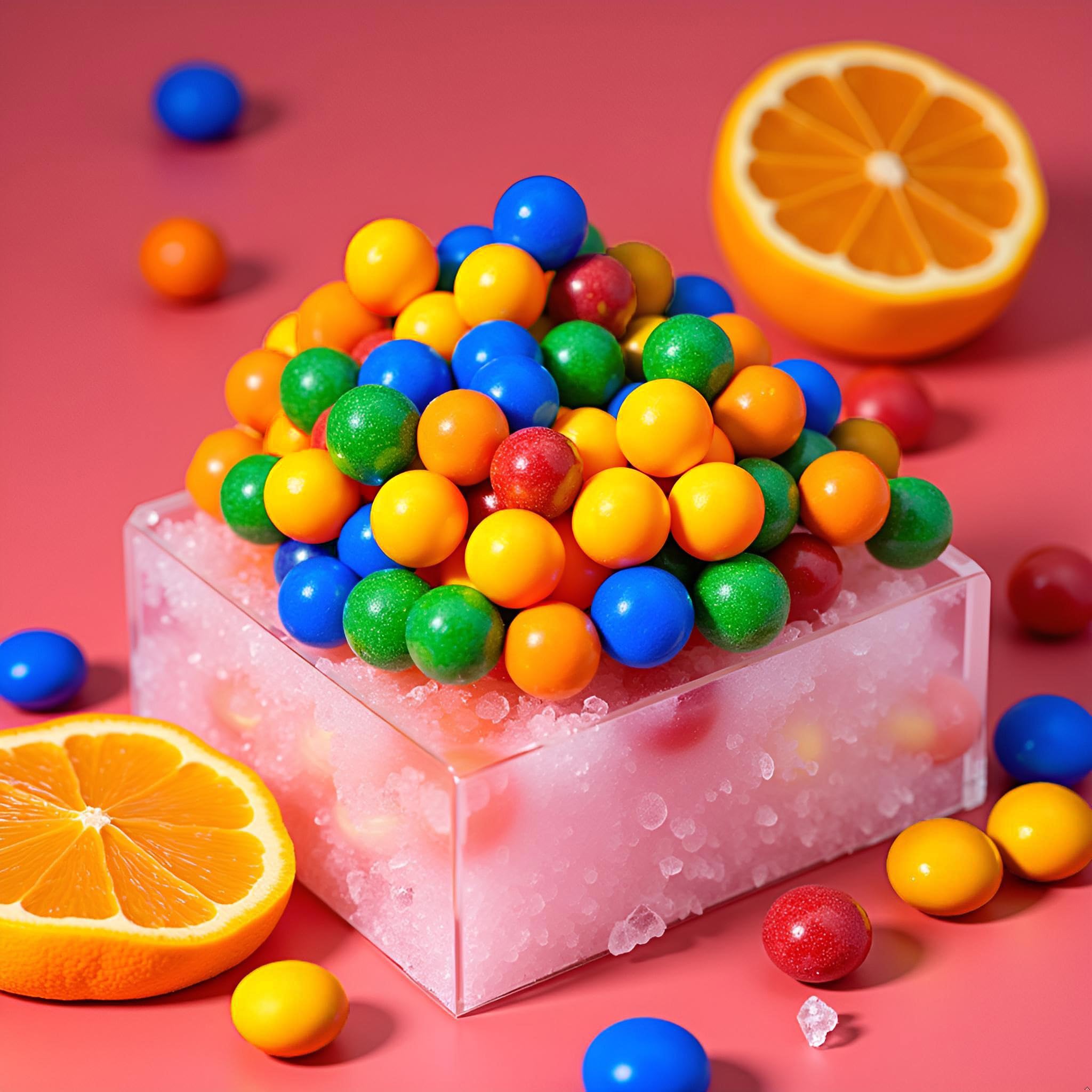 SweetGourmet Cry Baby Guts | Extra Sour Candy Filled Bubble Gumballs | 1.5 Pounds