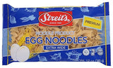 Streit's Egg Noodles- Extra Wide - Premium Enriched- 12oz (pack of 12)