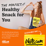 Nuts.com - Dried Apricots - No Sugar Added, Healthy Fruit Snack for Adults & Kids - Naturally Plump & Juicy, Good Source of Potassium & Fiber - Vegan