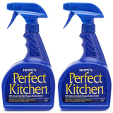 HOPE'S Perfect Kitchen Cleaner Spray - 32 Oz No-Residue All Purpose Cleaning Spray - Multisurface Degreaser for Counters, Stoves, Microwaves, and More