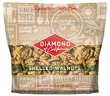 Diamond of California Signature Collection Shelled Walnut Halves and Pieces, Pre-Shelled Raw Walnuts for Wholesome Snacking or Topping Your Favorite