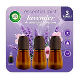 Air Wick Essential Mist Refill, Essential Oils Diffuser, Lavender and Almond Blossom, 3 ct, Air Freshener, Aroma diffuser