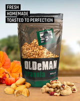 Olde Man Granola Gluten Free Granola - Non-GMO Healthy Granola Cereal - Soft Whole Grain Oats, Butter, Brown Sugar - Handmade in Colorado (Maple Nut
